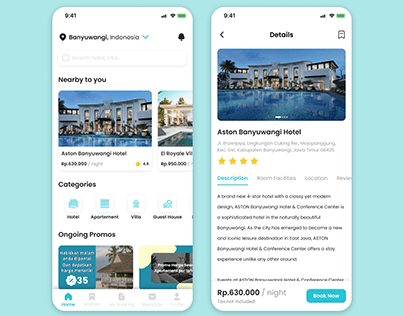 Booking Hotel Mobile App