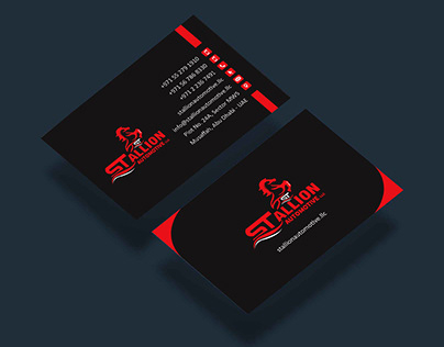 Business Card for Stallion Automotive