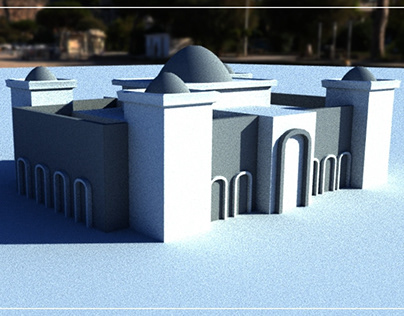 3D Mosque Model