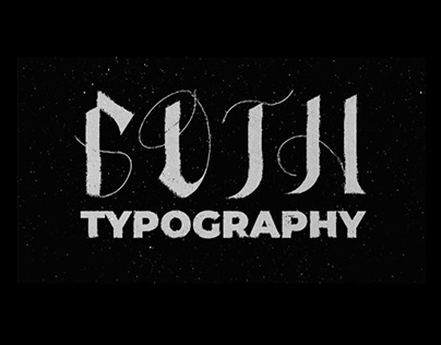 Goth / Tipografía