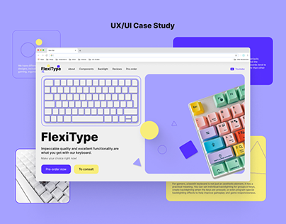 UX/UI Case Study for Landing Page