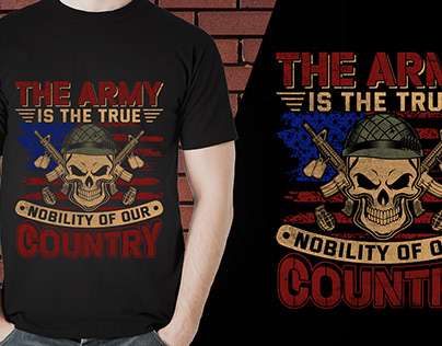 the army is the true nobility of our country