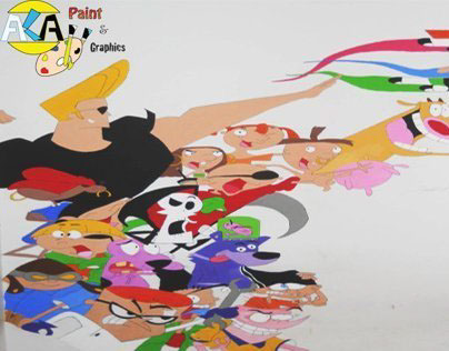 Cartoon Network Mural