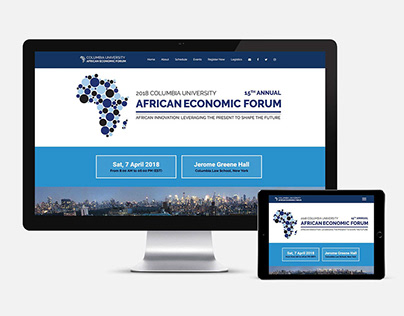 AEF Website & Logo for Columbia University