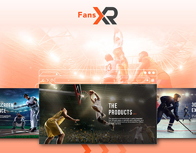 FansXR Website Design