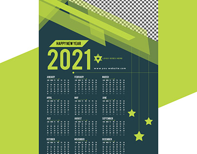 2021 Wall Calendar design