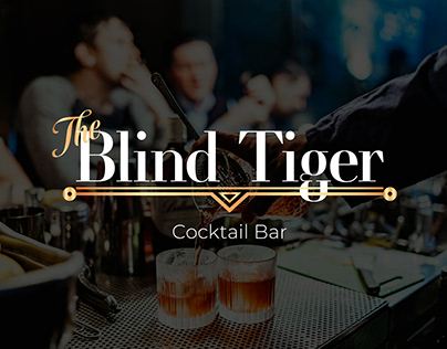 Branding Identity: The Blind Tiger Cocktail Bar