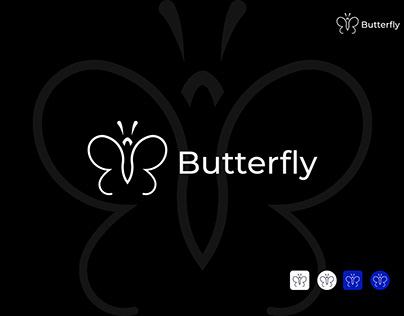 Butterfly Logo Design Concept)