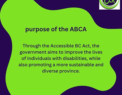 British Columbia Accessibility Act - Changing Paces