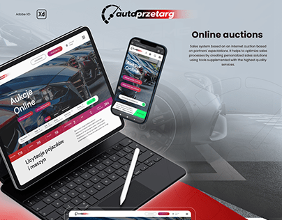 autoprzetarg.pl UX/UI website redesign logo rebranding