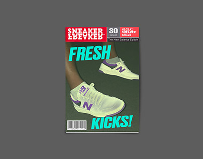 Sneaker freaker magazine (concept mockup)