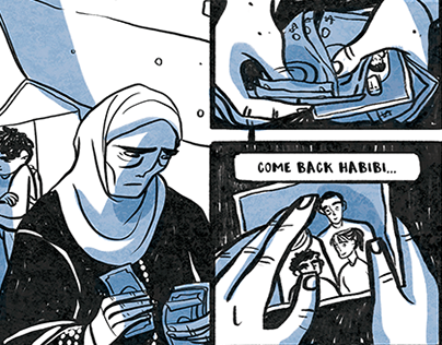 UNSETTLED - Refugee Protection Risk comic