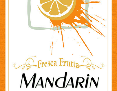 Fresca Frutta Liquor Label Designs (All Natural)