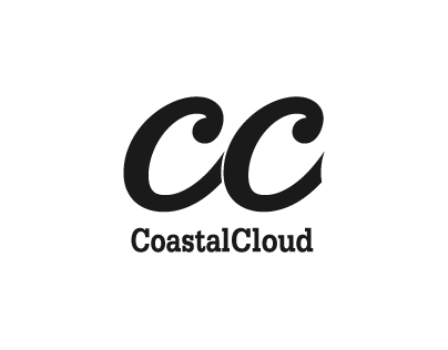 Cloud computing logo design concept: CoastalCloud