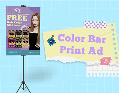 Color Bar Print Ad