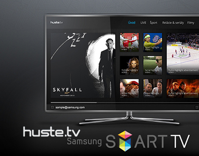 huste.tv | Samsung SMART TV app