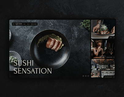 Qitchen - Restaurant Website Design