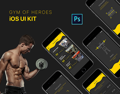 Gym of Heroes - iOS UI Kit