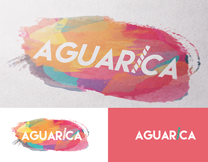 Projecto para Concurso || Criação de logótipo AguaRica
