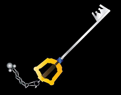 Kingdom Key (Kingdom Hearts Illustration)