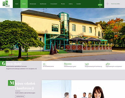 Greenhotel website