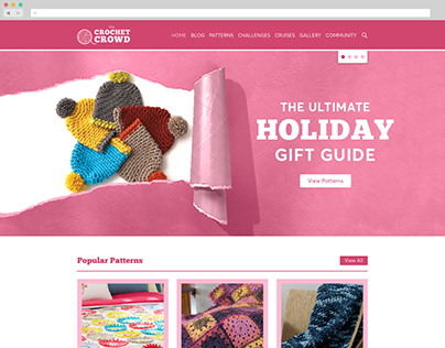 The Crochet Crowd Website & Merchandise