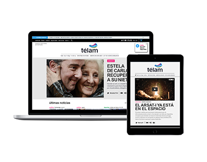 Télam / portal web