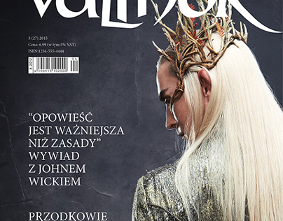 Valinor, RPG magazine - school project