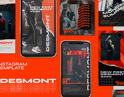 Free Desmont Instagram Post & Stories