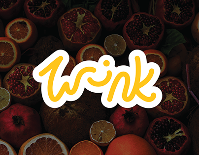 WINK logo & product packaging design
