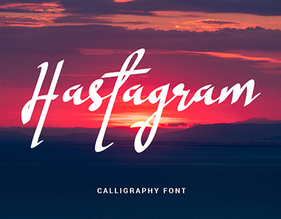 Hastagram - Free Font
