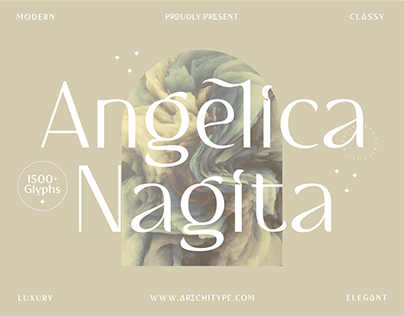 Angelica Nagita - Display Sans Serif Font