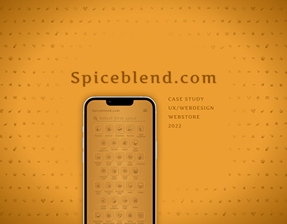 Spiceblend.com - UX/WEBDESIGN