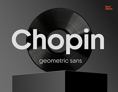 Project thumbnail - Chopin Font Family
