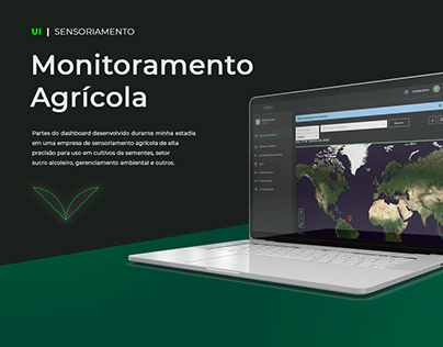 UI | Dashboard de Monitoramento Agrícola