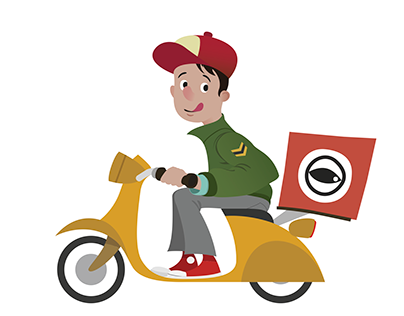 Work in Progress Iso-Logo (Food Delivery Service)