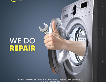 Home Appliance Repair Service Advertisement