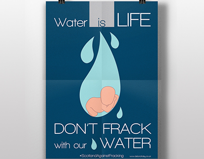 Anti-Fracking Poster