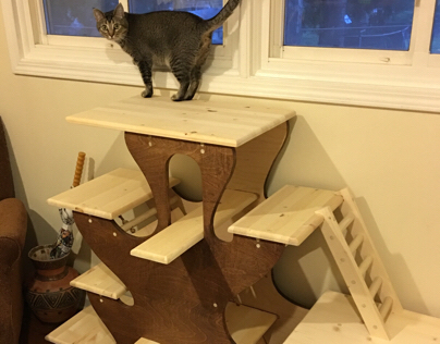 Cat Tower Treehouse