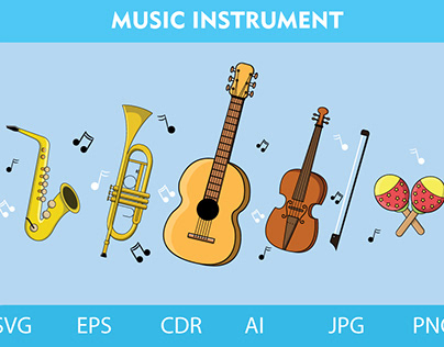 Music Instrument Vector Pack