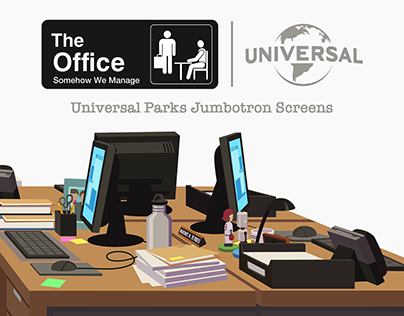 Universal Parks Jumbotron Screens