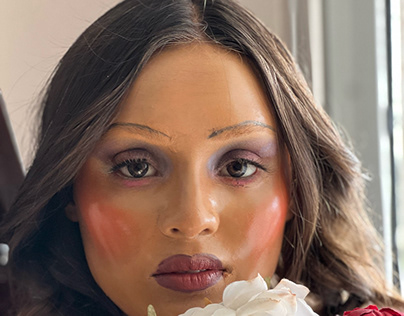 Attempt one ceramic doll makeup