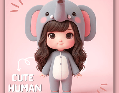 Best 3D Cute Character Human Version Animal Costume