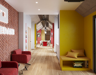 "moedani" office interior design for Studio 9.