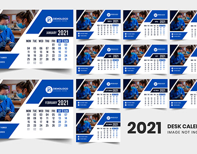 desk calendar 2021