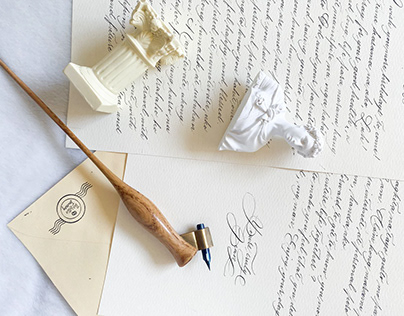 Calligraphy: Dip Pen + Snail Mail