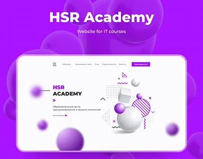 Website for IT Academy