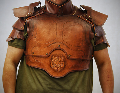 custom-made leather dress cloaks for armor