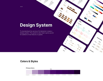 Design System for UI Design