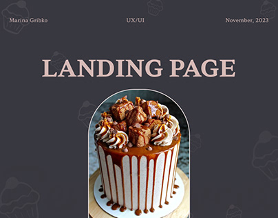 LANDING PAGE | Bento cakes | Homemade confectionery